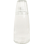 BOTELLA DE VIDRIO CON VASO ROSCA CD1200130 (1000ml)