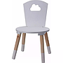 SILLA NINO NUBE MADERA BLANCO HZ1990230 (32 x 32 X 50cm)