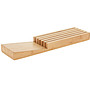 BLOQUE SOPORTE PARA 5 CUCHILLOS BAMBOO 784610270 (39 x 11 x 3.5cm)