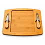 TABLA RECTANGULAR DE PICAR QUESO CON 2 ACCESORIOS F24770 (23 x 34cm)