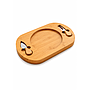 TABLA OVALADA DE PICAR  QUESO CON 2 ACCESORIOS F24767 (23 x 34cm)
